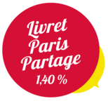 Livret Paris Partage 1,40 %*