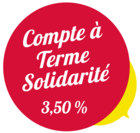 Compte à Terme Solidarité 3,50%*